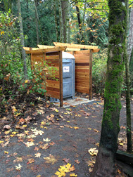 Year Round Toilet Enclosure at Mount Douglas Park Churchill Road Lower Parking Area