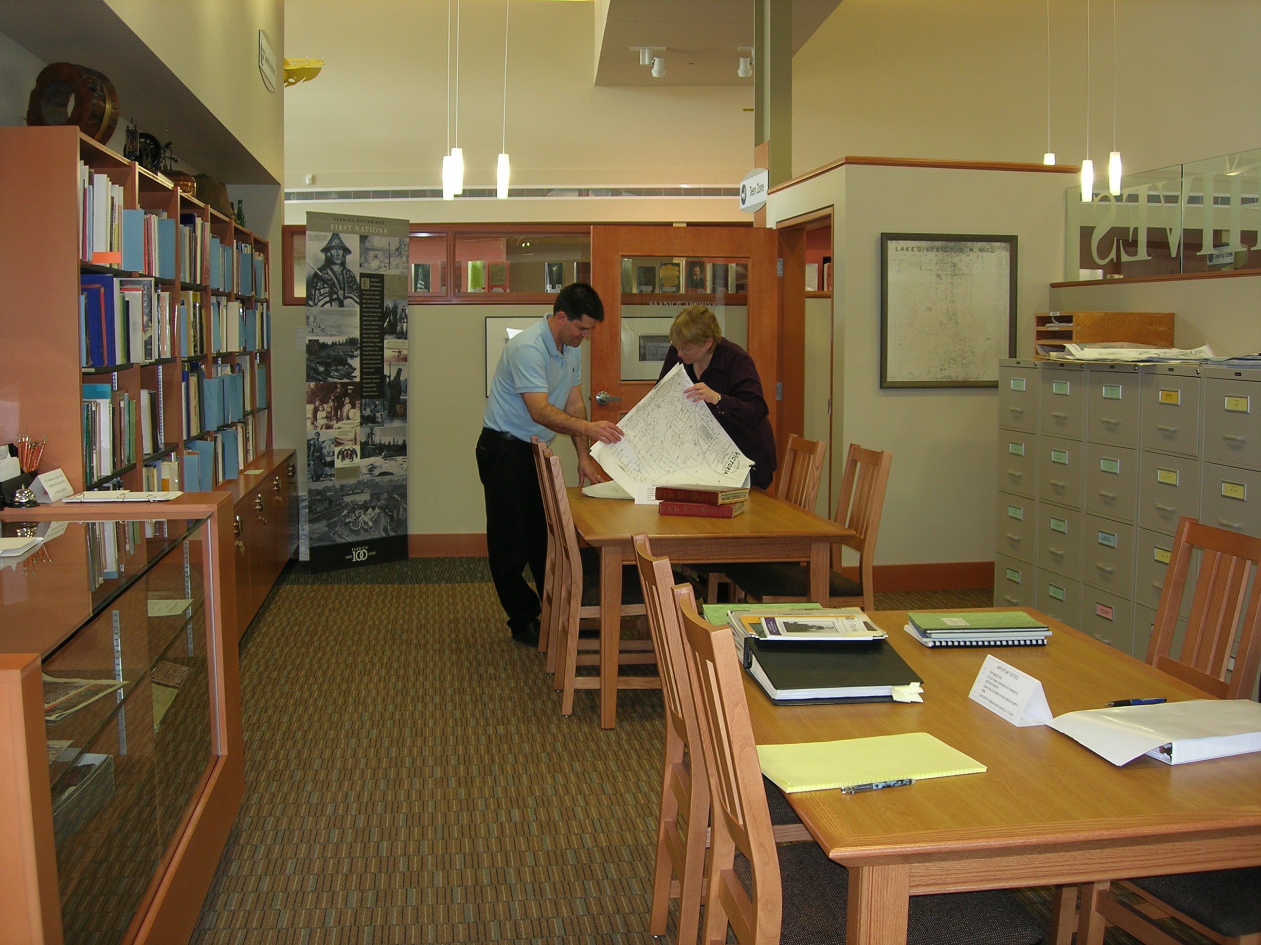 Saanich Archives Reference Room