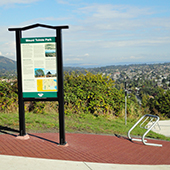 Interpretive Sign at Mount Tolmie Park