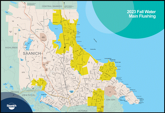 2023 fall flushing program map