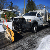 Saanich snow plow
