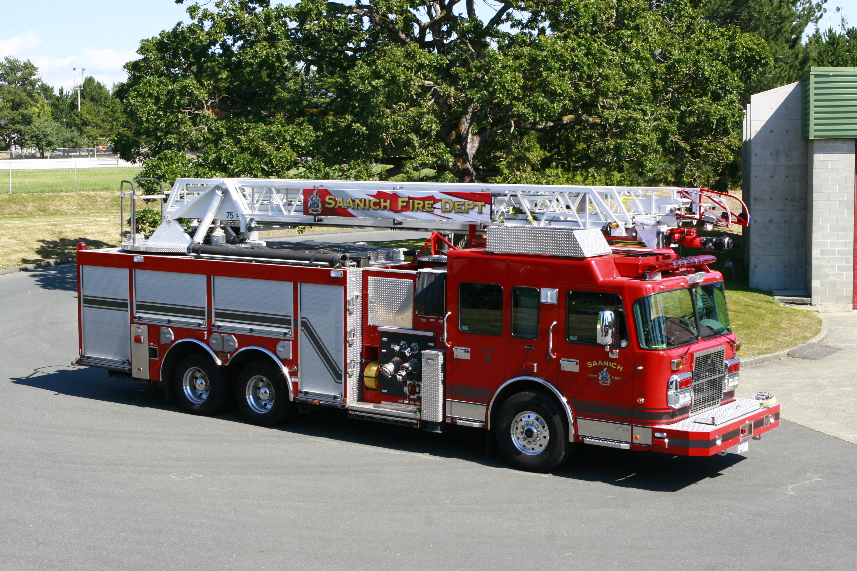 Fire fighters use our 100' and 75' ladders for rescues and to app...