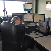 Fire Dispatcher at work