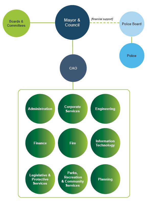 Local Government Hierarchy Chart