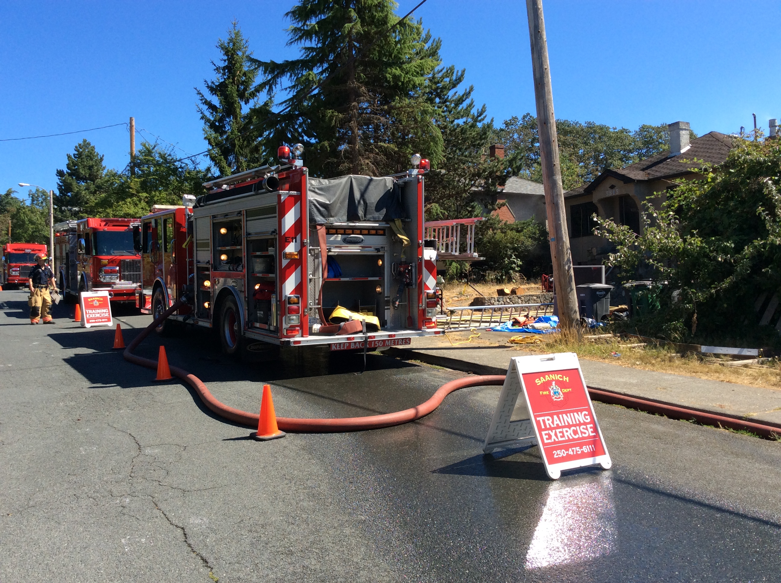 apparatus at smoke house training