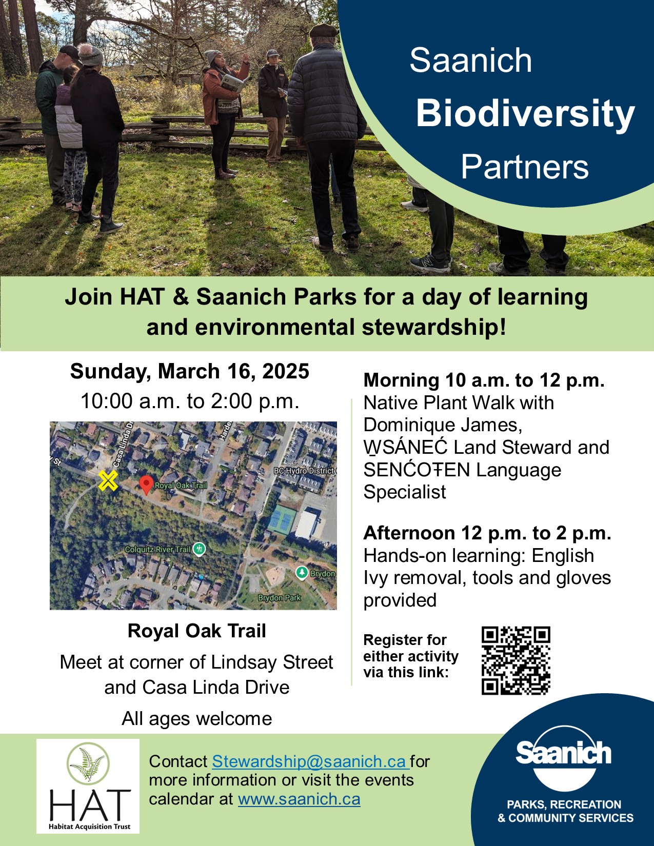 Good Neighbours: Saanich Biodiversity Partners Native Plant Walk and ...