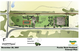 Fowler Park concept plan approved by Council in 2008