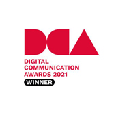 Digital Communication Awards 2021 Winner logo for Natural Intelligence marketing campaign