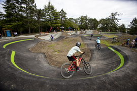 Tripp Station Pump track photo by Kevin Light