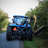 Tractor Mowing