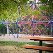 Climbing apparatus in Layritz Park