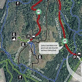 photo of aerial view of park